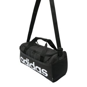 ADIDAS SPORTSWEAR Sportovní taška  černá / bílá