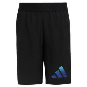ADIDAS SPORTSWEAR Sportovní kalhoty safírová / azurová modrá / černá / bílá