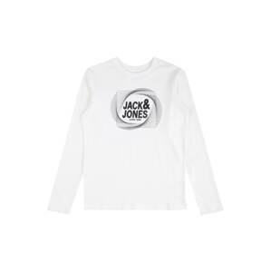 Jack & Jones Junior Tričko 'Luca' černá / bílá