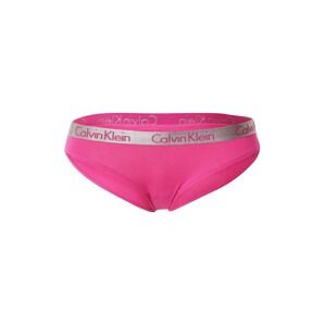 Calvin Klein Underwear Kalhotky pink / stříbrná