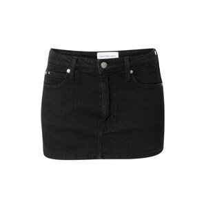 Calvin Klein Jeans Sukně černá