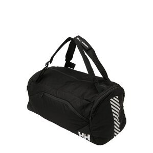 HELLY HANSEN Sportovní taška 'BISLETT'  černá / bílá