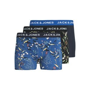 JACK & JONES Boxerky  modrá / zelená / černá / bílá