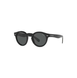 Polo Ralph Lauren Sluneční brýle '0PH4165'  černá / bílá
