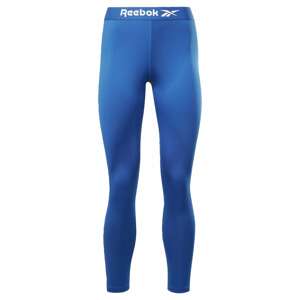 Reebok Sport Sportovní kalhoty modrá / bílá