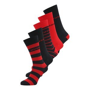 HUGO Ponožky  červená / černá