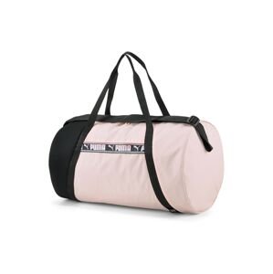 PUMA Sportovní taška  pastelově růžová / černá