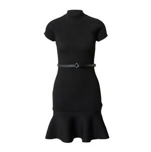 Karen Millen Úpletové šaty  černá