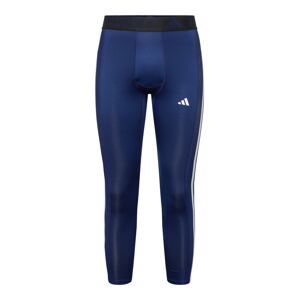 ADIDAS PERFORMANCE Sportovní kalhoty  marine modrá / tmavě modrá / bílá