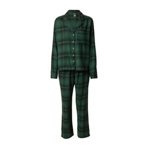 Gilly Hicks Pyžamo zelená / černá