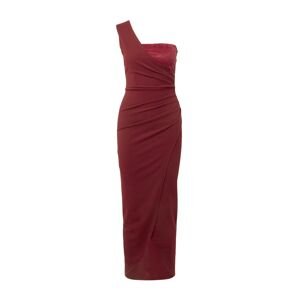 WAL G. Společenské šaty 'DIONNE' vínově červená