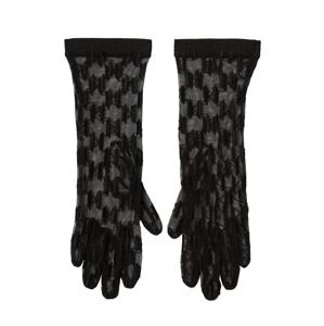 Karl Lagerfeld Prstové rukavice  černá