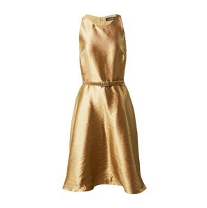 Lauren Ralph Lauren Koktejlové šaty 'ZINTA' bronzová