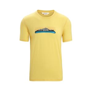 ICEBREAKER Funkční tričko svítivě modrá / žlutá / černá / bílá
