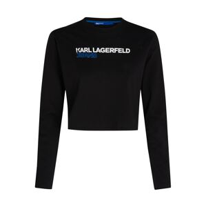 KARL LAGERFELD JEANS Tričko modrá / černá / bílá