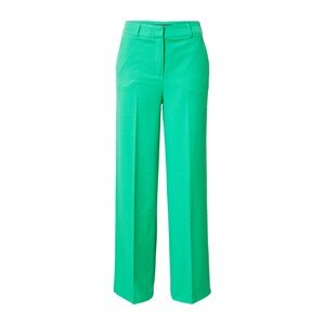 COMMA Kalhoty s puky zelená