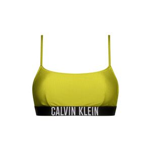 Calvin Klein Swimwear Horní díl plavek žlutá