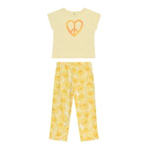 Carter's Pyžamo žlutá / zlatě žlutá / světle žlutá / bílá