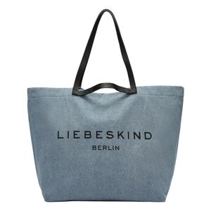 Liebeskind Berlin Nákupní taška 'Aurora' chladná modrá / černá