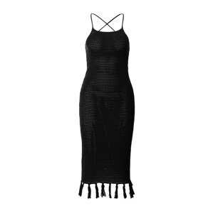 Guido Maria Kretschmer Women Úpletové šaty 'Thalisa' černá