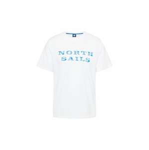 North Sails Tričko modrá / bílá