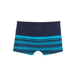 VENICE BEACH Plavecké šortky námořnická modř / tyrkysová