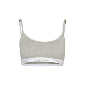 Calvin Klein Underwear BH 'BRALETTE' mit Logobund  světle šedá