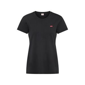 LEVI'S Tričko 'PERFECT TEE BLACKS' ohnivá červená / černá / bílá