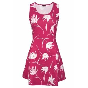 LASCANA Letní šaty  pink / bílá