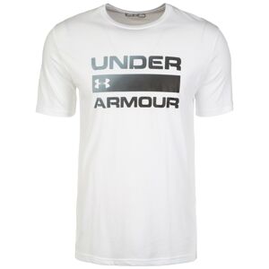 UNDER ARMOUR Tričko 'Issue'  černá / bílá