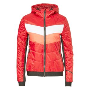 CHIEMSEE Sportovní bunda  černá / bílá / broskvová / červená