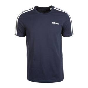 ADIDAS PERFORMANCE Funkční tričko 'Essentials 3 Stripes'  bílá / tmavě modrá