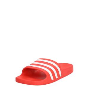ADIDAS SPORTSWEAR Plážová/koupací obuv 'Aqua Adilette'  červená / bílá