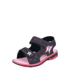 KAPPA Sandály 'BLOSSOM'  pink / námořnická modř / pastelově růžová / bledě fialová / malinová