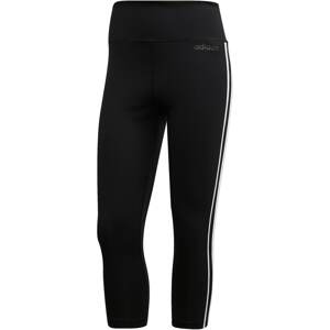 ADIDAS PERFORMANCE Sportovní kalhoty 'D2M'  černá / bílá