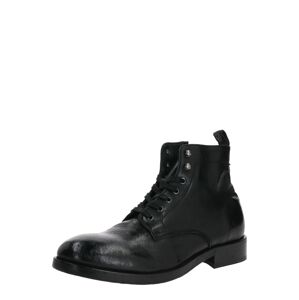 Hudson London Šněrovací boty  černá