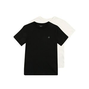 Calvin Klein Underwear Pyžamo '2PK SS TEE' černá / bílá