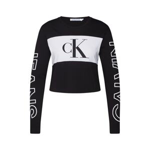 Calvin Klein Jeans Shirt 'BLOCKING STATEMENT'  černá