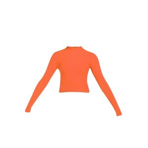 myMo ATHLSR Sportovní svetr svítivě oranžová