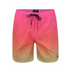 BILLABONG Plavecké šortky 'All Day Faded'  pink / oranžová / žlutá