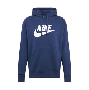 Nike Sportswear Mikina  bílá / tmavě modrá
