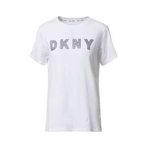 DKNY Performance Tričko  bílá