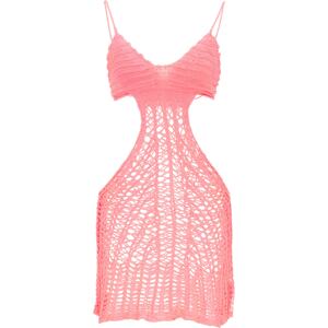 MYMO Plážové šaty  světle růžová