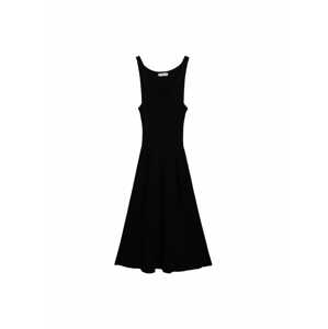 MANGO Letní šaty 'Amster' černá