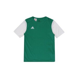 ADIDAS PERFORMANCE Funkční tričko 'ESTRO 19'  zelená / bílá