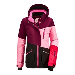 KILLTEC Outdoorová bunda 'Flumet'  švestková / světle růžová / svítivě růžová