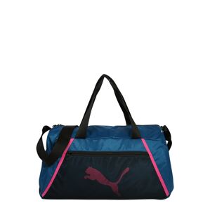PUMA Sportovní taška  modrá / pink / černá