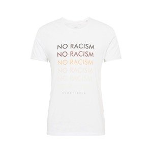 EINSTEIN & NEWTON Tričko 'No Racism' mix barev / bílá