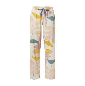 CALIDA Pyžamové kalhoty  béžová / mátová / růžová / žlutá
