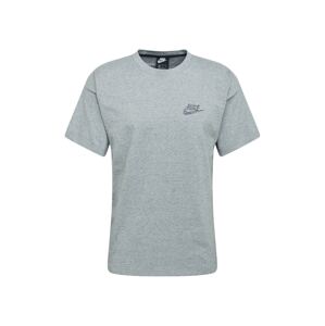 Nike Sportswear Tričko  grafitová / šedá